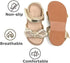 Golden Toddler Sandals Footwear Little Palace Store